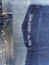 Load image into Gallery viewer, Unique Vegan recycled Apron Selvedge Denim Apron