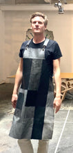 Load image into Gallery viewer, Up cycled full leather. The fully recycled handmade apron.