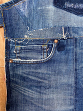 Load image into Gallery viewer, Unique Vegan recycled Apron Selvedge Denim Apron